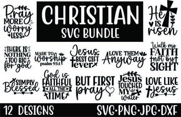 Christian Svg Bundle 12 Designs: Graphics & Crafts Review