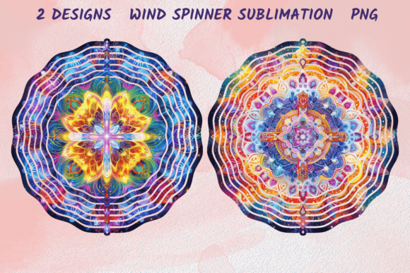 Colorful Christian Cross Wind Spinner: Graphics & Crafts Review