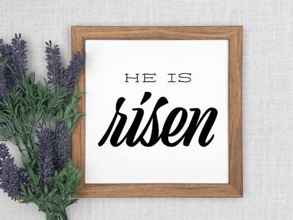 Easter He Is Risen Jesus Svg Png Sign Review