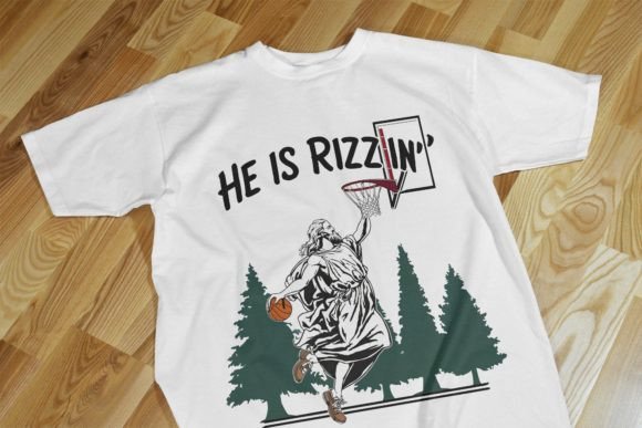 Jesus Playing Basketball Graphics: He s Rizzi