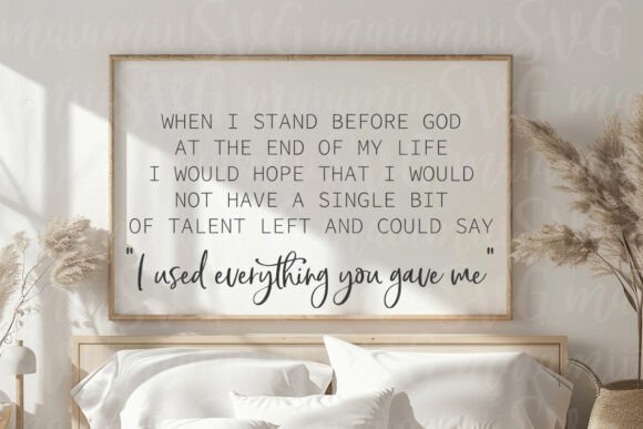When I Stand Before God, Christian Svg: Graphics and Crafts